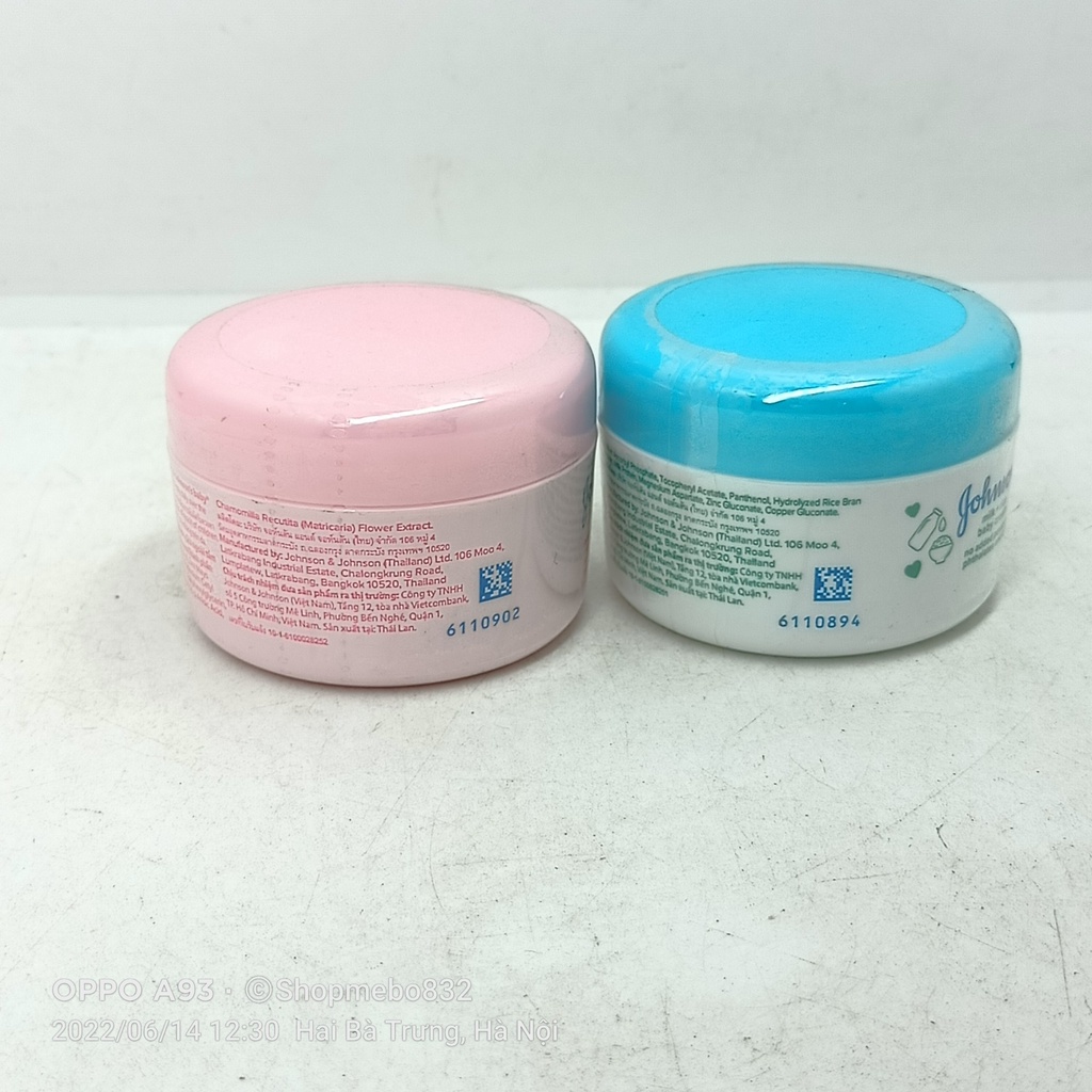 Kem dưỡng da Gohnsons baby cho bé
