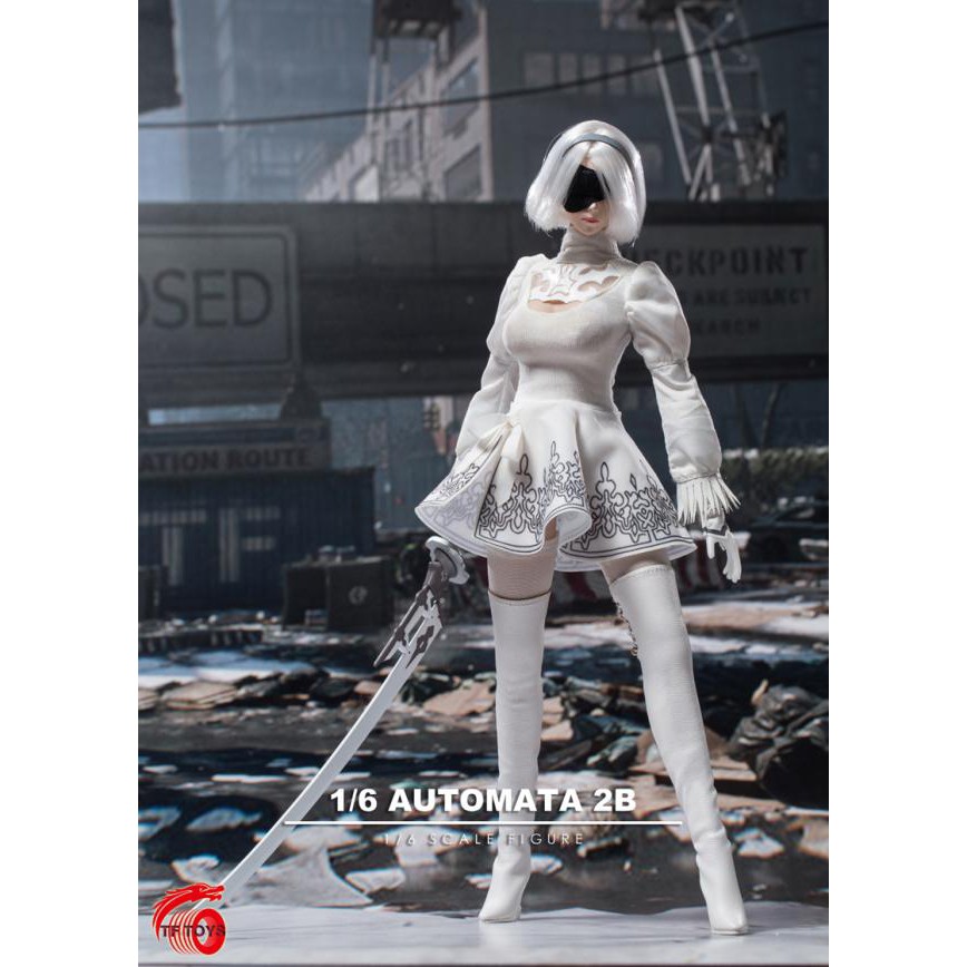 Mô hình chính hãng 1/6: Nier Automata 2B của TFtoys