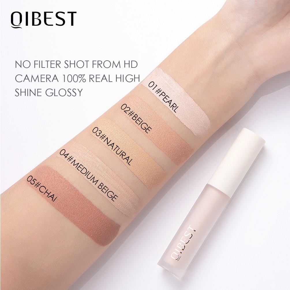 Kem Che Khuyết Điểm Qibest Độ Che Phủ Cao Kiềm Dầu 5 Màu Tùy Chọn 25g | BigBuy360 - bigbuy360.vn
