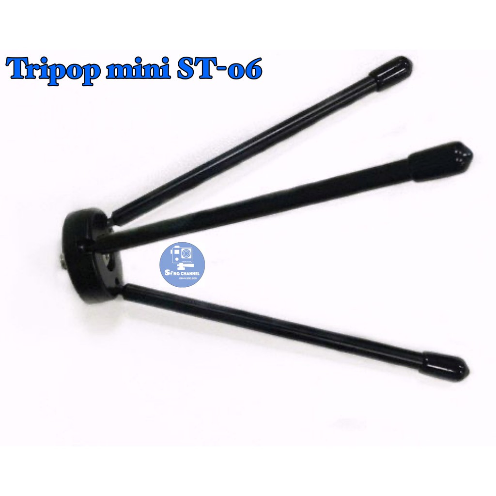 Tripod mini, chân gậy ST-06 cứng cáp nhỏ gọn