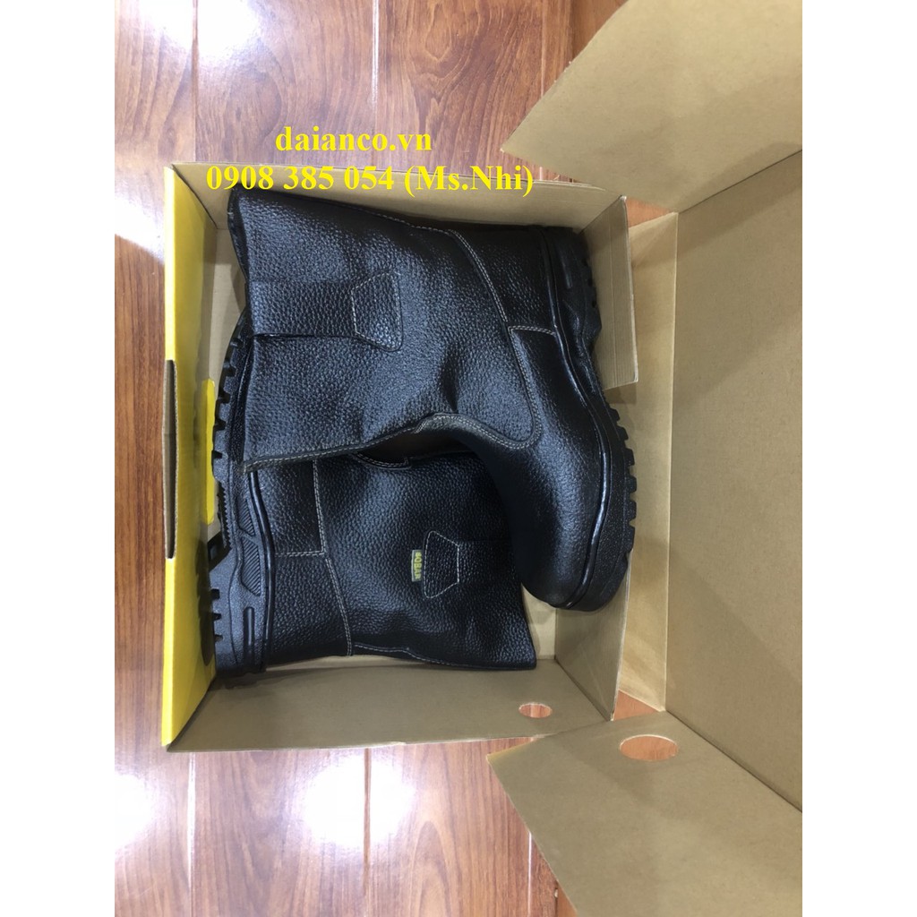 Ủng bảo hộ lao đông Sobar VP-2005 da bò - mũi thép