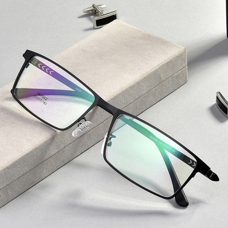 Mắt kính gọng siêu mỏng nhẹ phong cách doanh nhân thời trang cho nam nữ