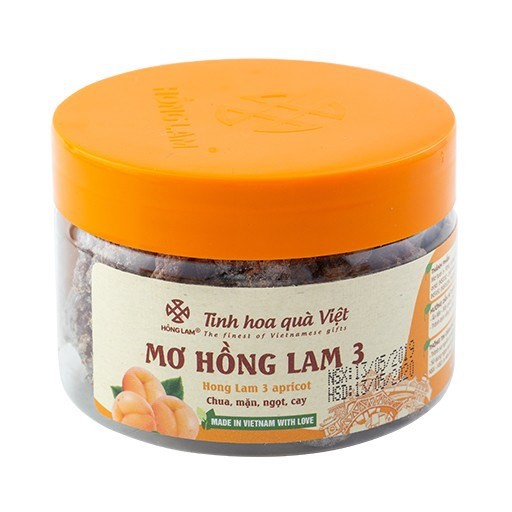 Ô Mai (Xí Muội) Mơ Hồng Lam 3 Vị Chua Cay Mặn Ngọt Hộp, gói (200g, 300g, 500g)