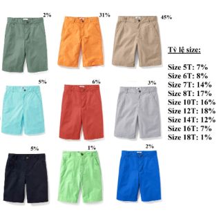 Quần short kaki bé trai Old Navy xuất xịn