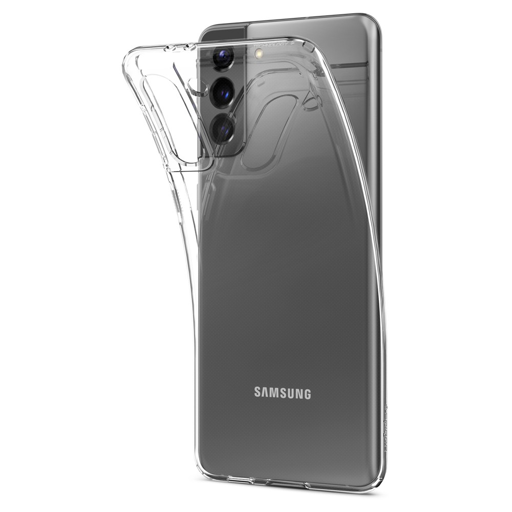 Ốp lưng Samsung Galaxy S21 Plus / S21 Ultra Spigen Crystal Flex Chất liêu TPU trong suốt