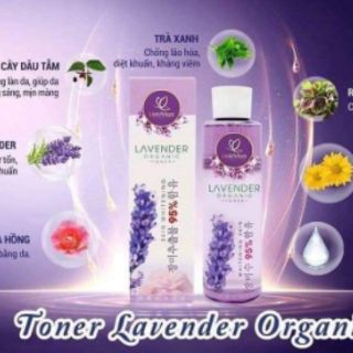 TONER (nước hoa hồng) LAVENDER ORGANIC