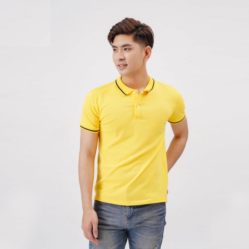 Áo thun Polo nam cổ bẻ vải cá sấu Cotton xuất xịn, chuẩn đẹp GRAMEN