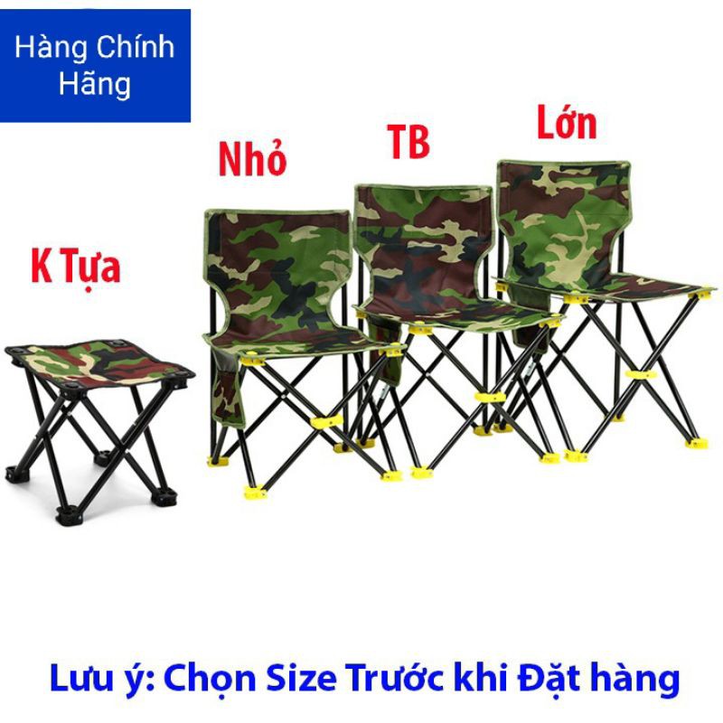 Ghế câu cá rằn ri gấp gọn siêu chắc khỏe