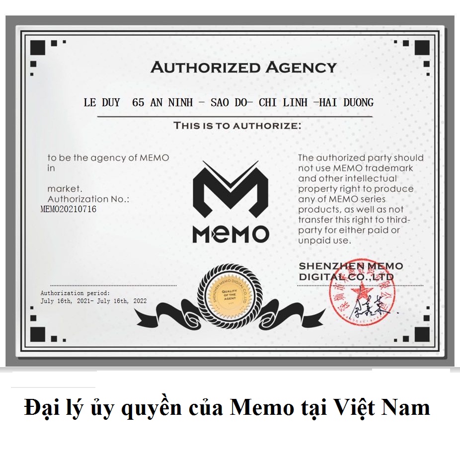 Bao tay chơi game ff Memo , Shezi siêu nhạy