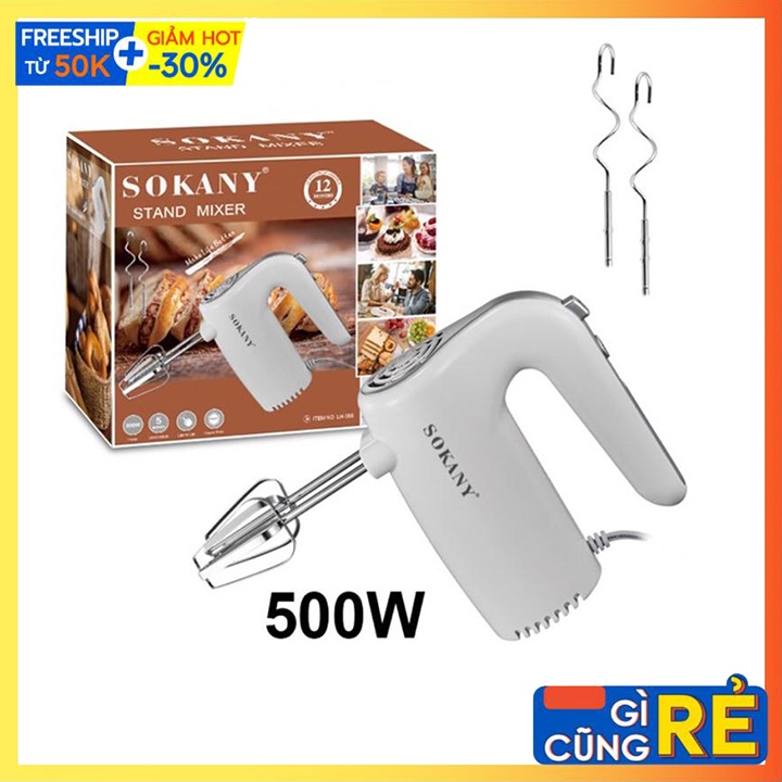 [ Siêu Sale ] Máy đánh trứng 500W