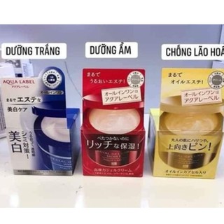 Kem Dưỡng Da Shiseido Aqualabel Special Gel Cream Màu đỏ, Vàng, xanh (Mới)