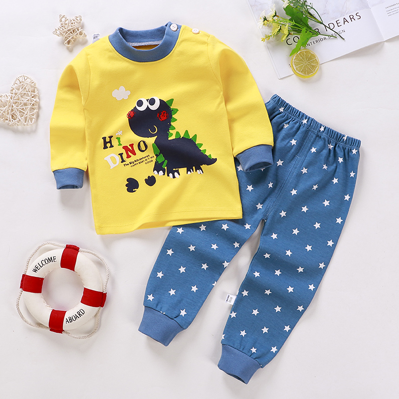 Bộ Đồ Ngủ Pijama Dài Tay 2 Món Cho Bé