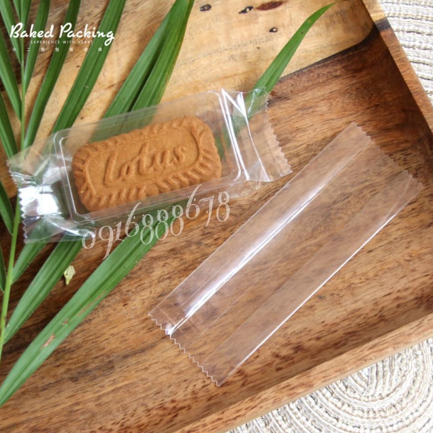 Túi bánh Biscotti, Túi Bánh Dứa, Túi Trà Hoa - Trong Suốt (100c / bịch)