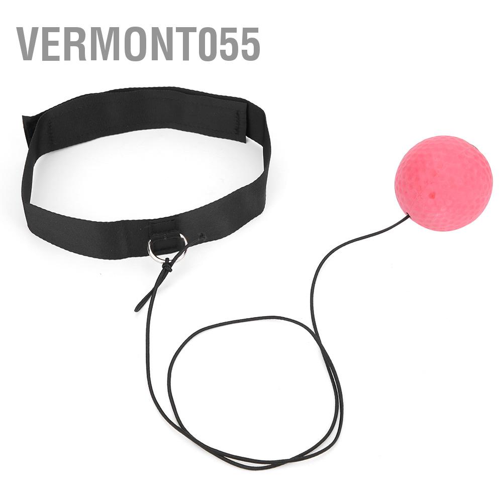 Vermont055 Headband Boxing Fighting Reaction Training Phản ứng đấm bóng Giảm áp lực Nguồn cung cấp thể dục