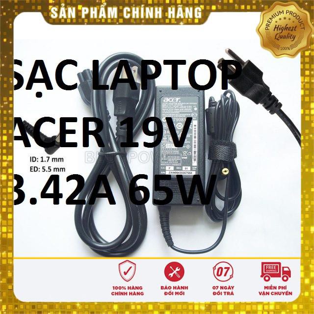 ⚡️SẠC LAPTOP ACER 19V 3.42A 65W