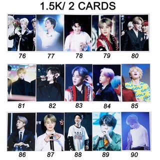 Sale set card jimin bts
