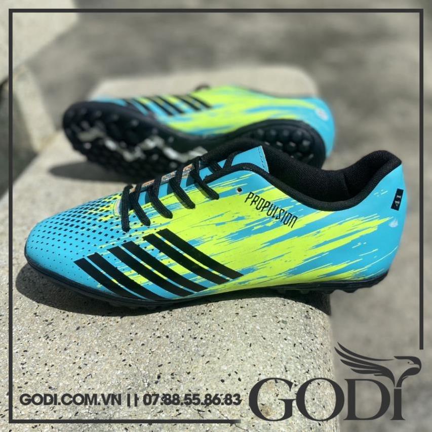 Giày đá bóng nam màu xanh - Giày bóng đá giá rẻ chất lượng cao (size 36-37-38-39-40-41-42-43) - Godi Sport 🚗 🐶