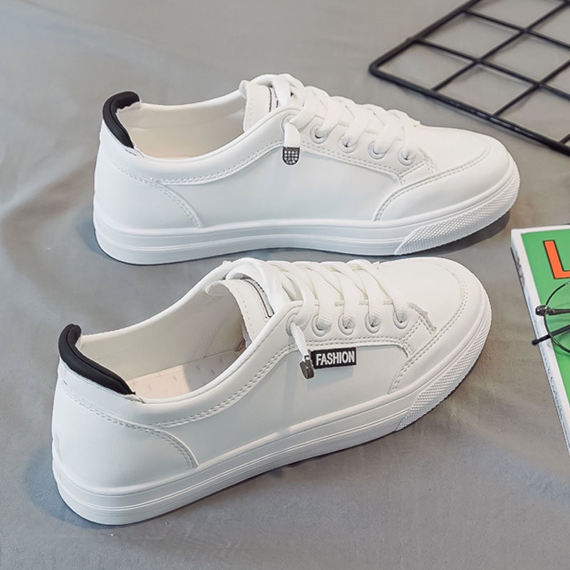 Giày Thể Thao Trắng Đế Bằng Phối Lưới Mỏng Thoáng Khí Thời Trang Mùa Hè Hàng Mới Dễ Phối Đồ Cho Nữ