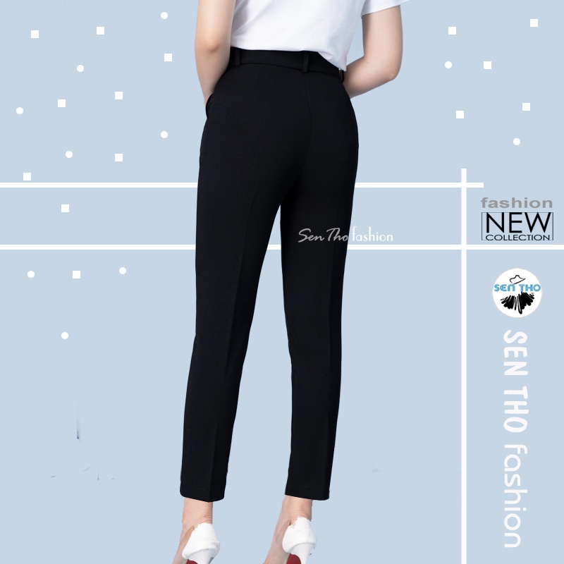 [Mã SKAMFSW175 giảm 10K đơn 50K] Quần Baggy Kèm Đai Công Sở Cao Cấp Chất Siêu Đẹp Mặc Sang Trọng Thanh Lịch