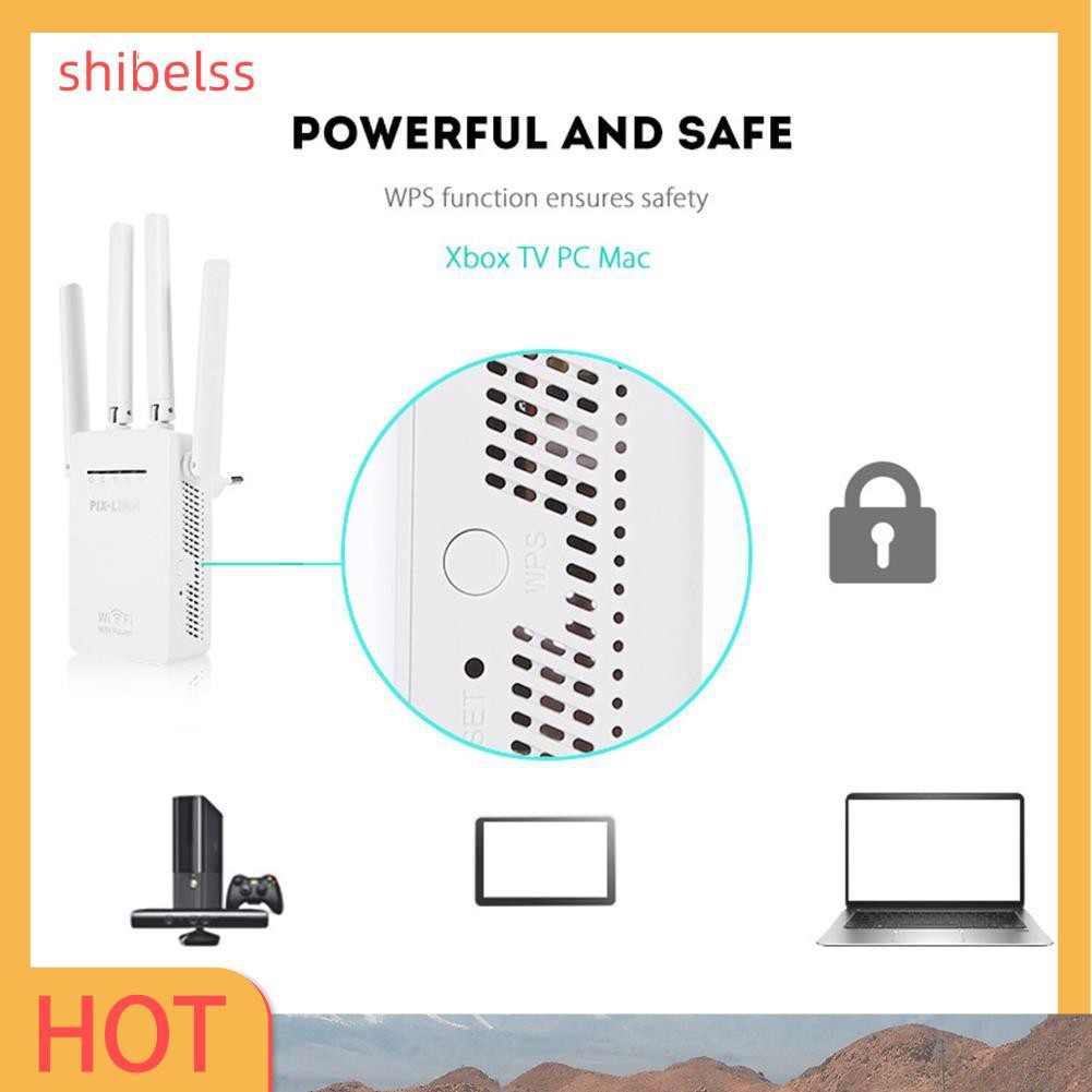 Bộ Khuếch Đại Tín Hiệu Wifi Shibelss Pixlink 300mbps Wr09