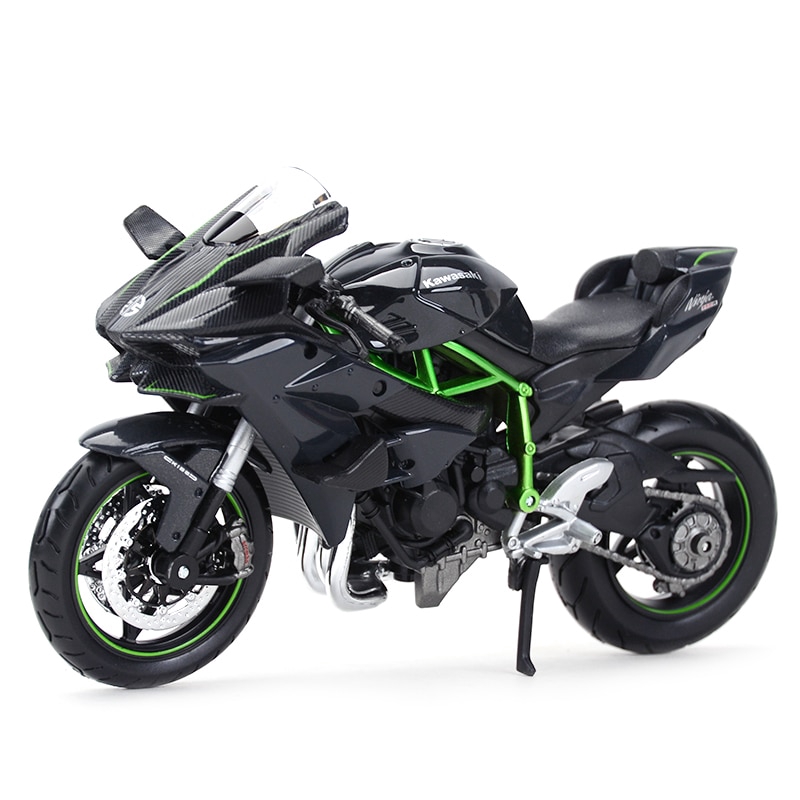 Maisto 1:12 Kawasaki Ninja H2R Die Cast Đồ chơi mô hình tĩnh mô tô sưu tầm