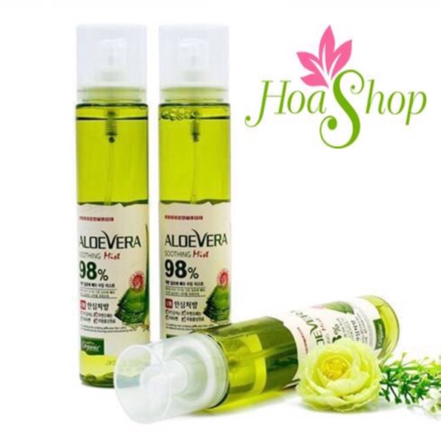 Xịt khoáng lô hội nha đam Aloe Vera Soothing Mist 98% | BigBuy360 - bigbuy360.vn