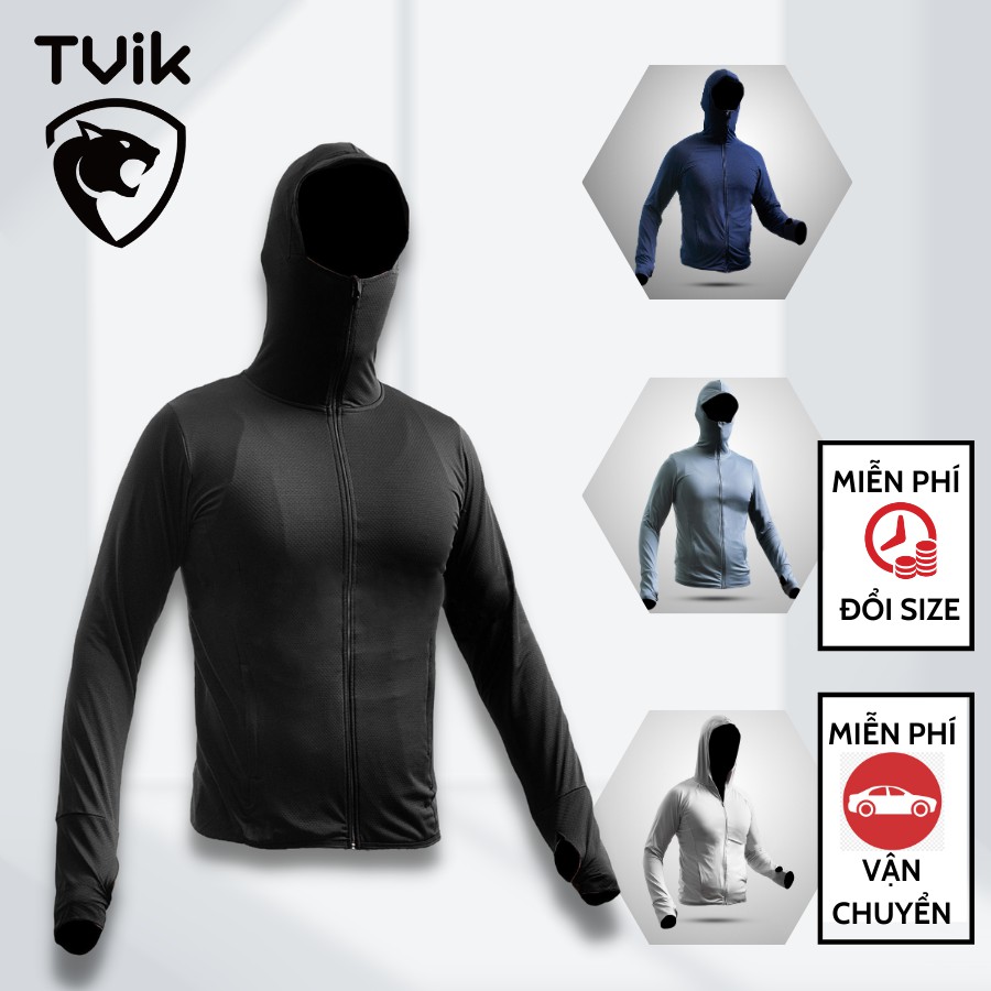 Áo khoác chống nắng Tvik hai lớp cao cấp hãng 3M Osaka, AN3M