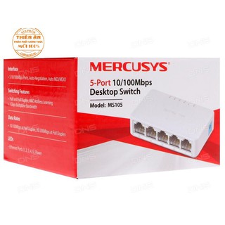 Bộ Chia Mạng 5 Cổng Mercusys MS105 10/100Mbps - BẢO HÀNH CHÍNH HÃNG