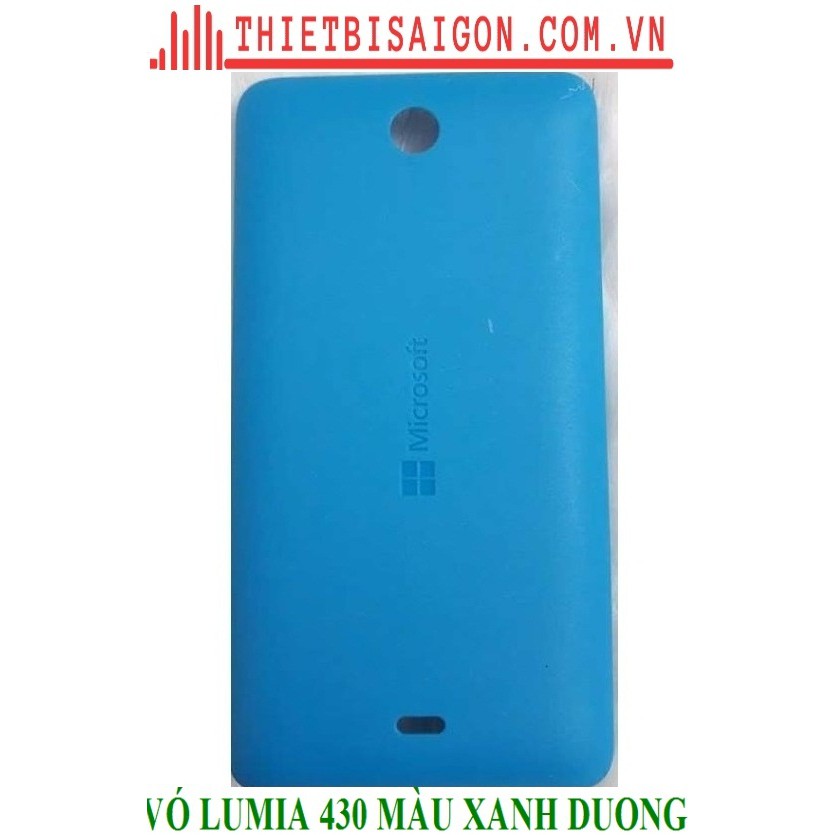 NẮP LƯNG LUMIA 430 MÀU XANH DƯƠNG