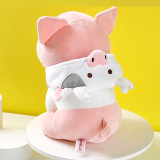 Gấu bông heo con áo Bò Sữa