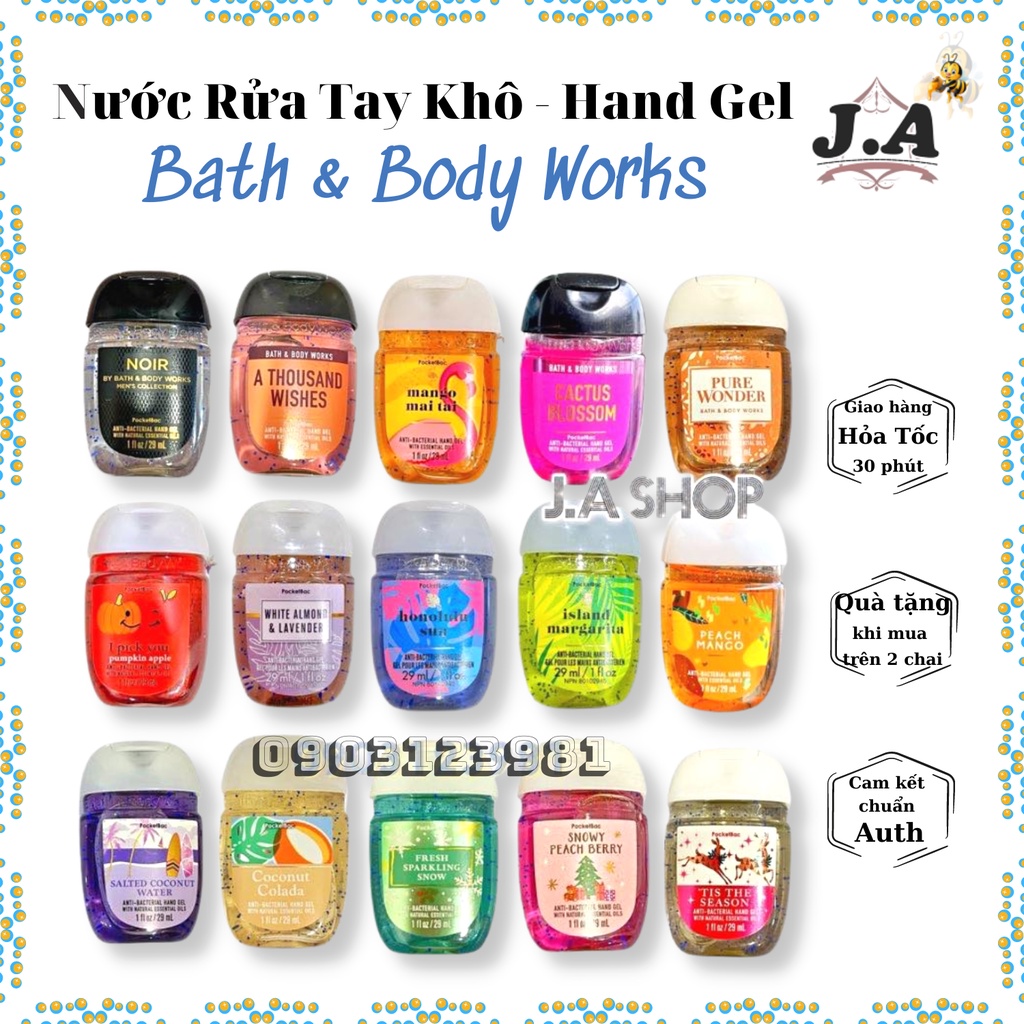 Nước Rửa Tay Khô & Body Works Bill Mỹ (JA Shop)