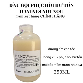 [ DAVINES ] DẦU GỘI PHỤC HỒI HƯ TỔN DAVINES NOUNOU 250ML CHÍNH HÃNG