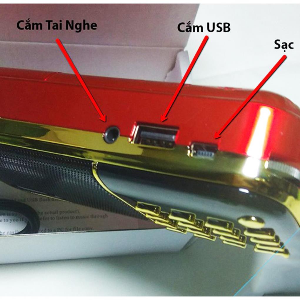 Loa Đài Craven 836s Nghe Thẻ Nhớ, USB, Radio Fm, Loa Mini Tắm Ngôn Ngữ Cho Bé - BH 6 Tháng