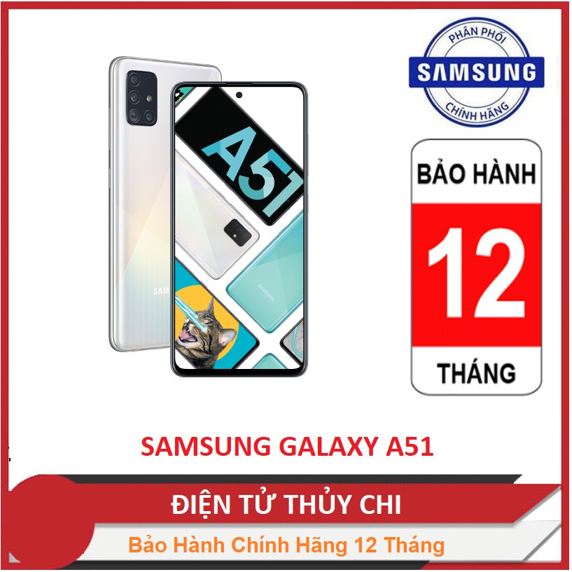 Điện thoại Samsung Galaxy A51 (6GB/128GB) - Hàng Chính Hãng Mới 100%