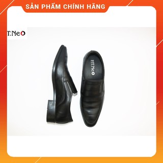 Giày tây nam da thật 100% dập vân chống nhăn da cực đẹp (gt001-de)