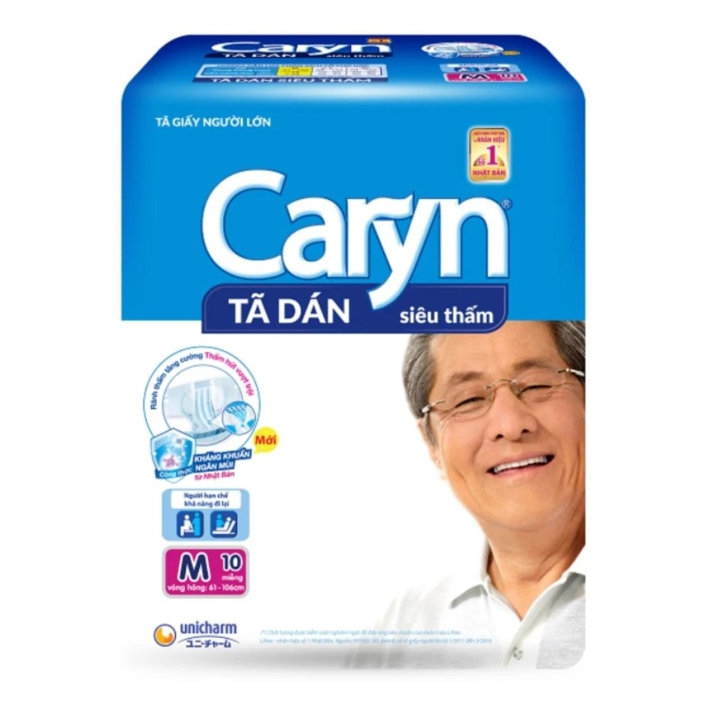 (Người già) Tã Dán, Tã quần Caryn