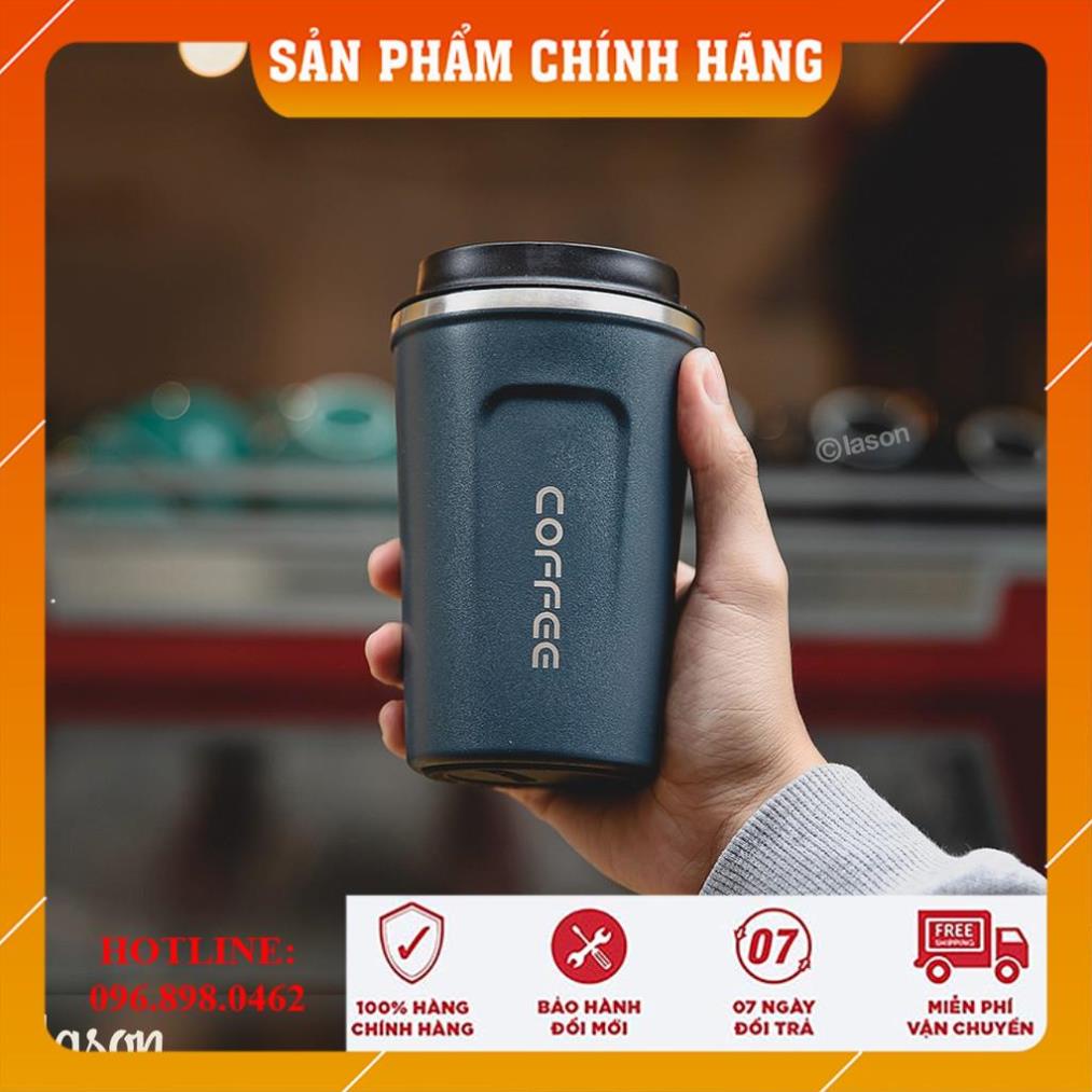 [CHÍNH HÃNG-FREESHIP] Bình Giữ Nhiệt Nóng Lạnh, Ly Giữ Nhiệt Cao Cấp 8-10h Coffee Holic, Cốc Giữ Nhiệt Inox Coffee Holic