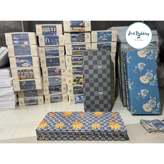 Vỏ bọc đệm gấm re 3 mảnh,bọc đệm nhiều kích thước 1m2,1m4,1m5,1m6,1m8,2m2 (giao mẫu ngẫu n