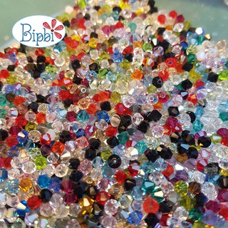 100 viên pha lê Tiệp mix màu