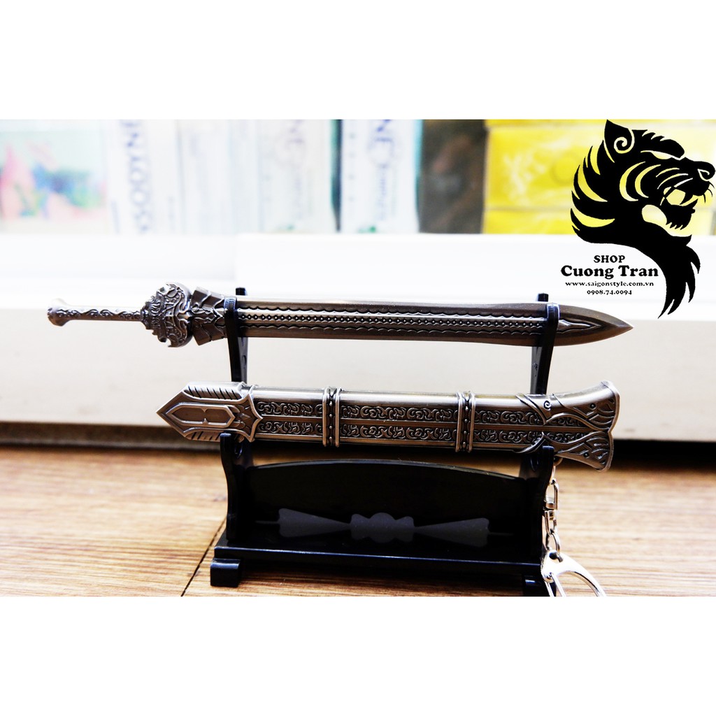 Móc khóa mô hình Kiếm WarCraft_4