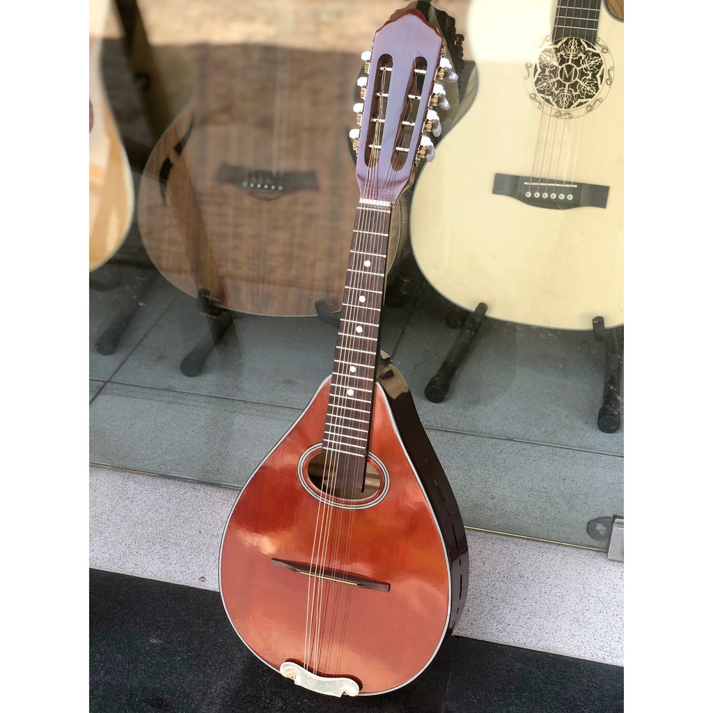 Đàn Mandolin Việt Nam gỗ ép mặt thông