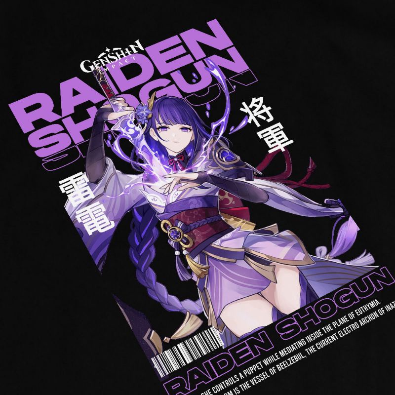 Áo Thun Tay Ngắn Cosplay Nhân Vật Hoạt Hình Genshin IMPACT | BigBuy360 - bigbuy360.vn