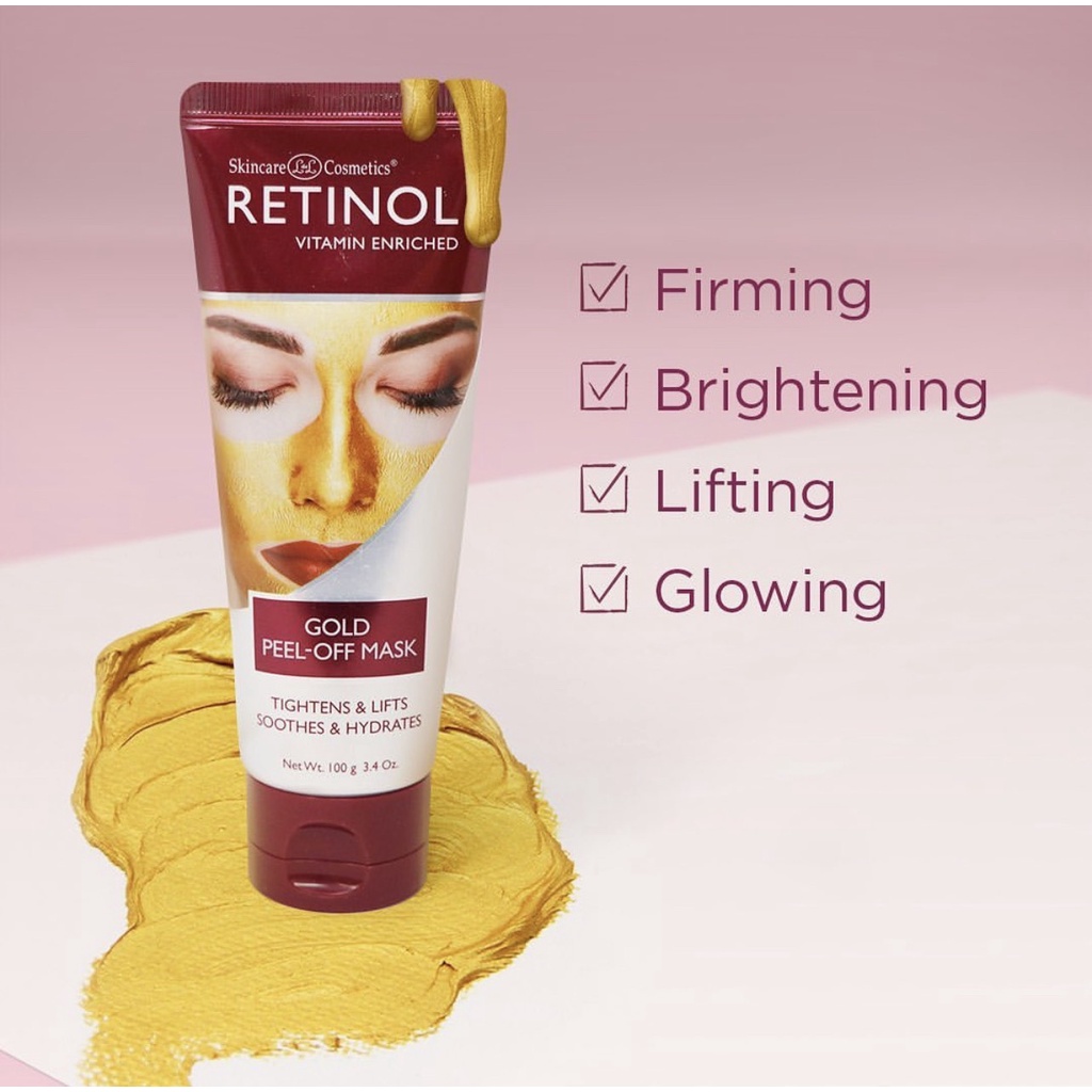 Mặt nạ dát vàng chứa retinol