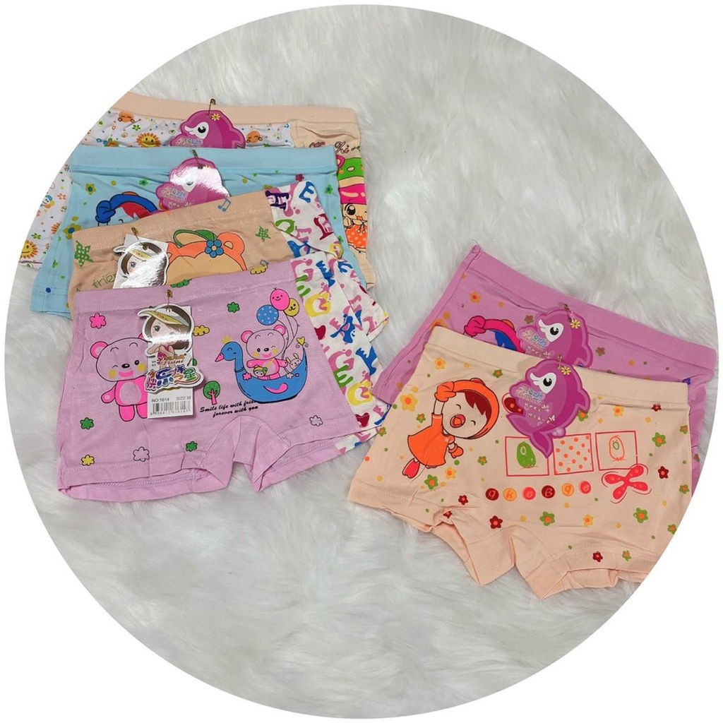 Quần chip đùi mặc váy bé gái cotton co giãn siêu đẹp - hàng nhập loại 1