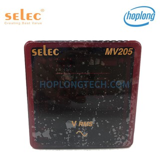 Mv205 72x72 đồng hồ tủ điện led 3 số selec đo điện áp