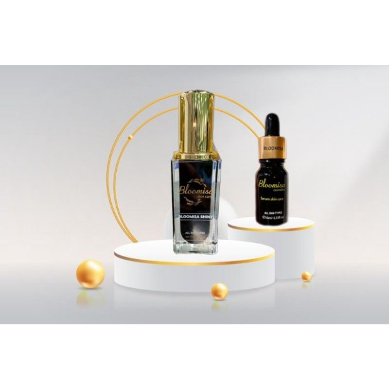 combo tế bào gốc Bloomisa Shiny serum Bloomisa