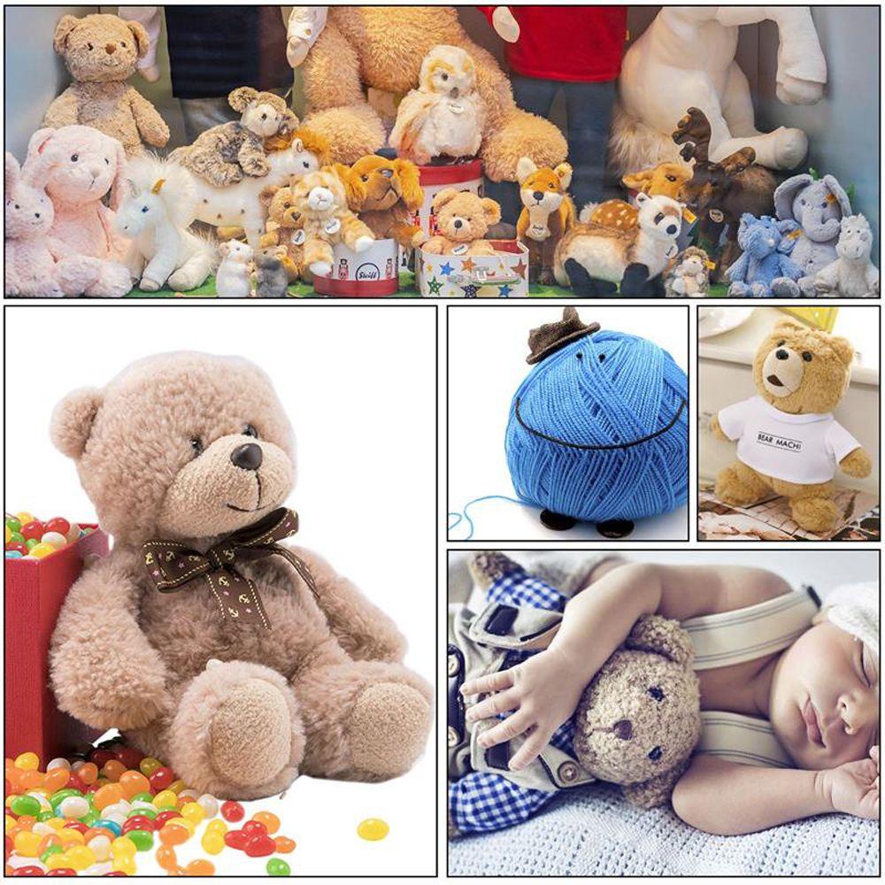 Mắt Nhồi Bông Màu Đen Đồ Chơi Handmade An Toàn Dành Cho Búp Bê MXMUSTY