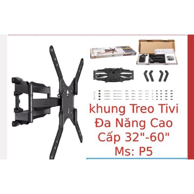 Khung treo tivi-giá treo tivi xoay góc đa năng năng cao cấp từ 26inh-70inh