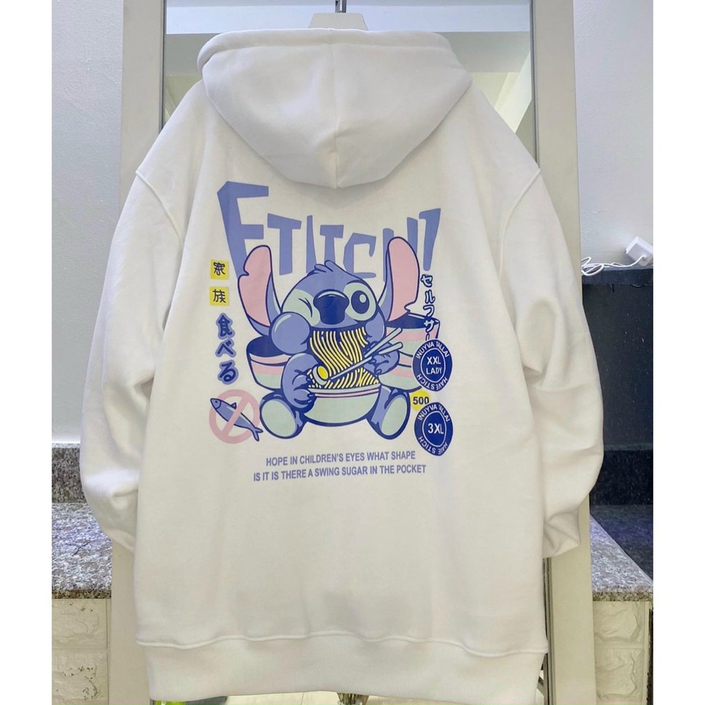 Áo Khoác Nỉ Hoodie F.T.I.C.H Form Rộng Nỉ Bông Mềm Mịn