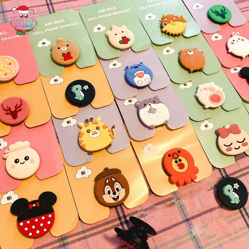 Giá Đỡ Chống Lưng Cho Phụ Kiện popsocket Điện Thoại Tai Nghe Bluetooth Airpod Airpods i12 Iphone Pin Dự Phòng Shin Case